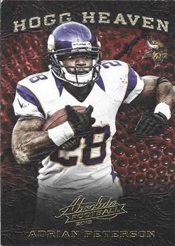 2013 Panini Absolute - Hogg Heaven #31 Adrian Peterson Front