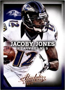 2013 Panini Absolute - Retail #10 Jacoby Jones Front