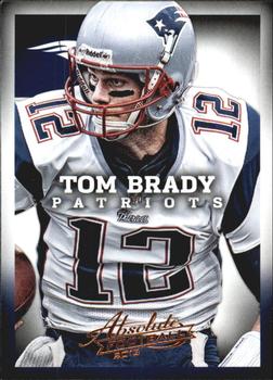 2013 Panini Absolute - Retail #58 Tom Brady Front
