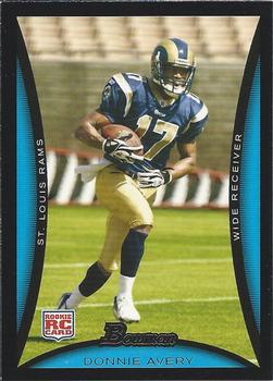 2008 Bowman #203 Donnie Avery Front