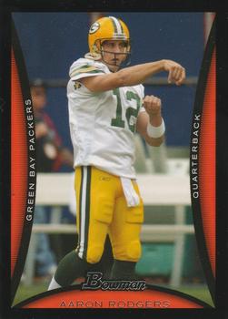 2008 Bowman #25 Aaron Rodgers Front