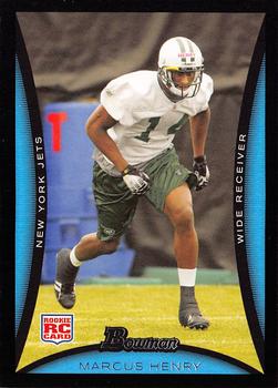 2008 Bowman #271 Marcus Henry Front