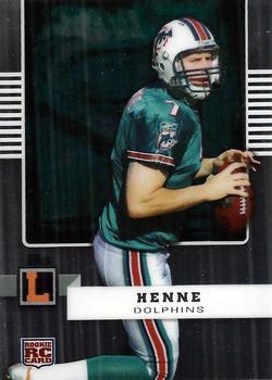 2008 Topps Letterman #53 Chad Henne Front