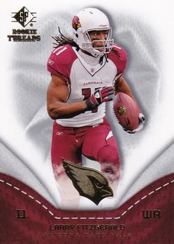 2008 SP Rookie Threads #3 Larry Fitzgerald Front