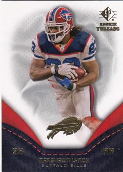 2008 SP Rookie Threads #11 Marshawn Lynch Front