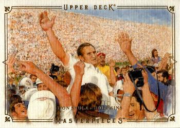 2008 Upper Deck Masterpieces #23 Don Shula Front