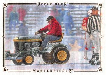 2008 Upper Deck Masterpieces #80 Snow Plow Game Front