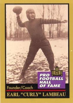 1991 Enor Pro Football HOF #78 Earl 