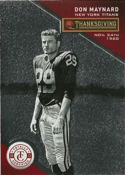 2013 Panini Totally Certified - Totally Red #95 Don Maynard Front
