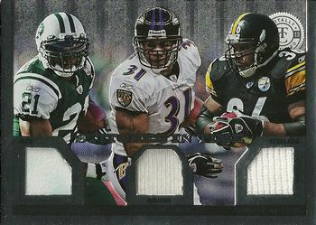 2013 Panini Totally Certified - Stitches in Time #55 LaDainian Tomlinson / Jamal Lewis / Jerome Bettis Front