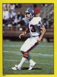 1982 Topps Stickers #203 Steve Foley Front