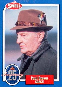 1988 Swell Greats #19 Paul Brown Front