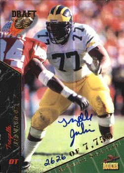 1995 Signature Rookies  - Autographs #41 Trezelle Jenkins Front