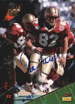 1995 Signature Rookies  - Autographs #53 Pete Mitchell Front