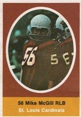 1972 Sunoco Stamps #NNO Mike McGill Front