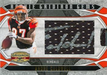 2008 Donruss Gridiron Gear #201 Andre Caldwell Front