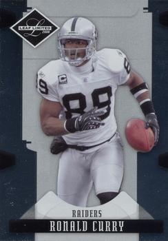 2008 Leaf Limited #73 Ronald Curry Front