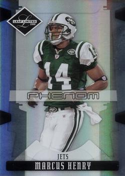 2008 Leaf Limited #264 Marcus Henry Front