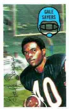 1970 Kellogg's #51 Gale Sayers Front
