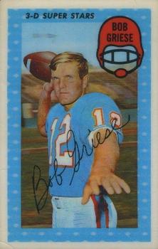 1971 Kellogg's #55 Bob Griese  Front