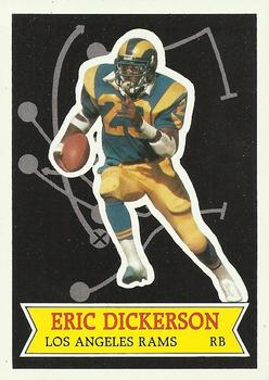 1984 Topps - 1984 NFL Football Stars Collector's Edition (Glossy Send-Ins) #7 Eric Dickerson  Front