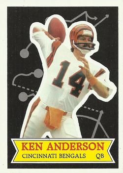 1984 Topps - 1984 NFL Football Stars Collector's Edition (Glossy Send-Ins) #9 Ken Anderson  Front