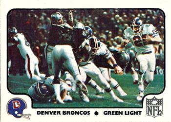1977 Fleer Team Action #9 Green Light Front