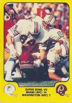 1978 Fleer Team Action #63 Super Bowl VII Front