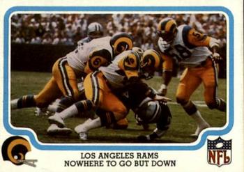 1979 Fleer Team Action #26 Nowhere to Go but Down Front