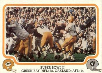 1979 Fleer Team Action #58 Super Bowl II Front