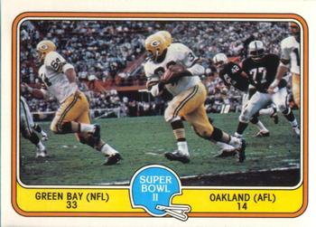1981 Fleer Team Action #58 Super Bowl II Front