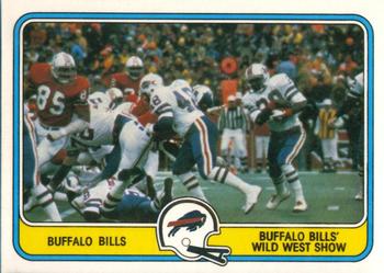 1981 Fleer Team Action #5 Buffalo Bills' Wild West Show Front