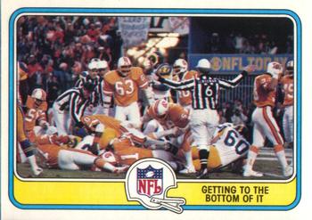 1981 Fleer Team Action #81 Getting to the Bottom of It Front