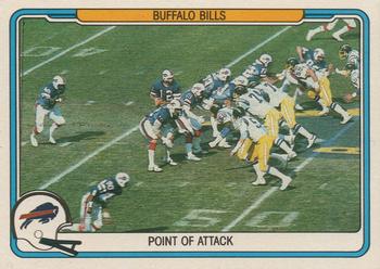 1982 Fleer Team Action #5 Point of Attack Front