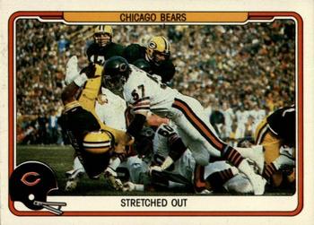 1982 Fleer Team Action #8 Stretched Out Front