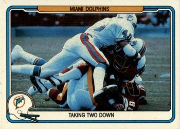 1982 Fleer Team Action #28 Taking Two Down Front