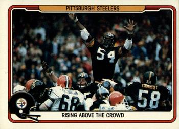 1982 Fleer Team Action #44 Rising Above the Crowd Front