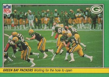 1984 Fleer Team Action #19 Waiting for the Hole to Open Front