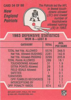 1984 Fleer Team Action #34 Come Here and Give Me a Hug Back