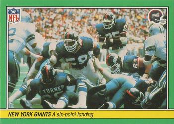 1984 Fleer Team Action #37 A Six-Point Landing Front