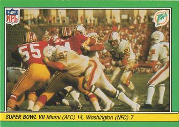 1984 Fleer Team Action #63 Super Bowl VII Front