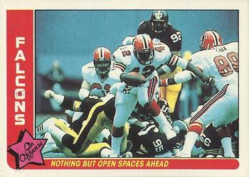 1985 Fleer Team Action #1 Nothing but Open Spaces Ahead Front