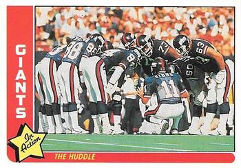 1985 Fleer Team Action #57 The Huddle Front