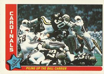 1985 Fleer Team Action #68 Piling Up the Ball Carrier Front
