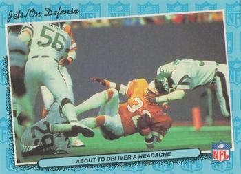1986 Fleer Team Action #59 About to Deliver a Headache Front