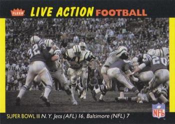 1987 Fleer Team Action #67 Super Bowl III Front