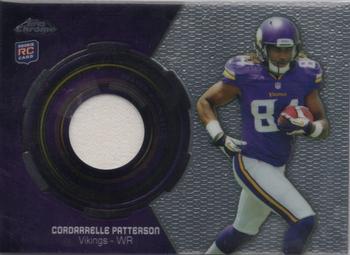 2013 Topps Chrome - Rookie Relics #RR-CP Cordarrelle Patterson Front