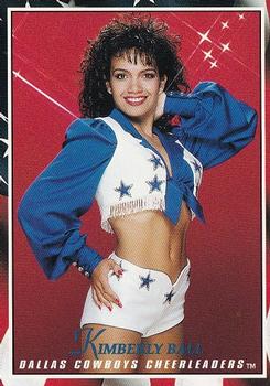 1993 Score Group Dallas Cowboy Cheerleaders  #3 Kimberly Ball Front
