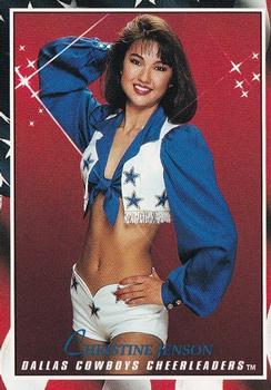 1993 Score Group Dallas Cowboy Cheerleaders  #13 Christine Jenson Front