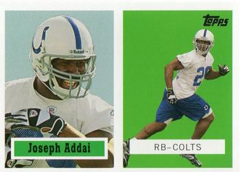 2006 Topps Turn Back the Clock #18 Joseph Addai Front